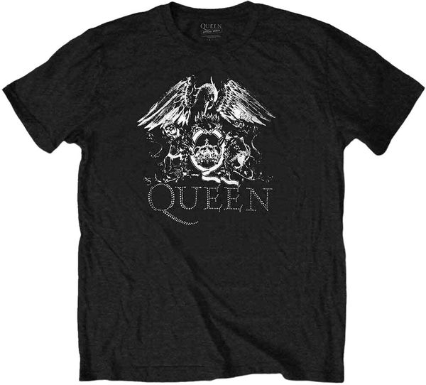 Queen Queen Košulja Crest Logo Unisex Black M