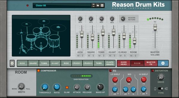 Reason Studios Reason Studios Reason Drum Kits (Digitalni proizvod)