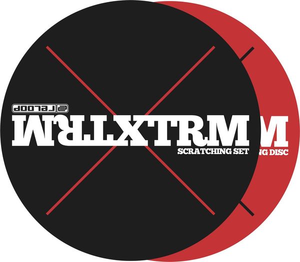 Reloop Reloop XTRM Scratching Set Crna-Crvena