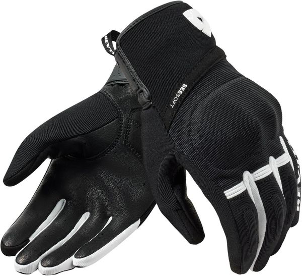 Rev'it! Rev'it! Gloves Mosca 2 Black/White XL Rukavice