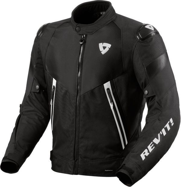 Rev'it! Rev'it! Jacket Control H2O Black/White M Kožna jakna