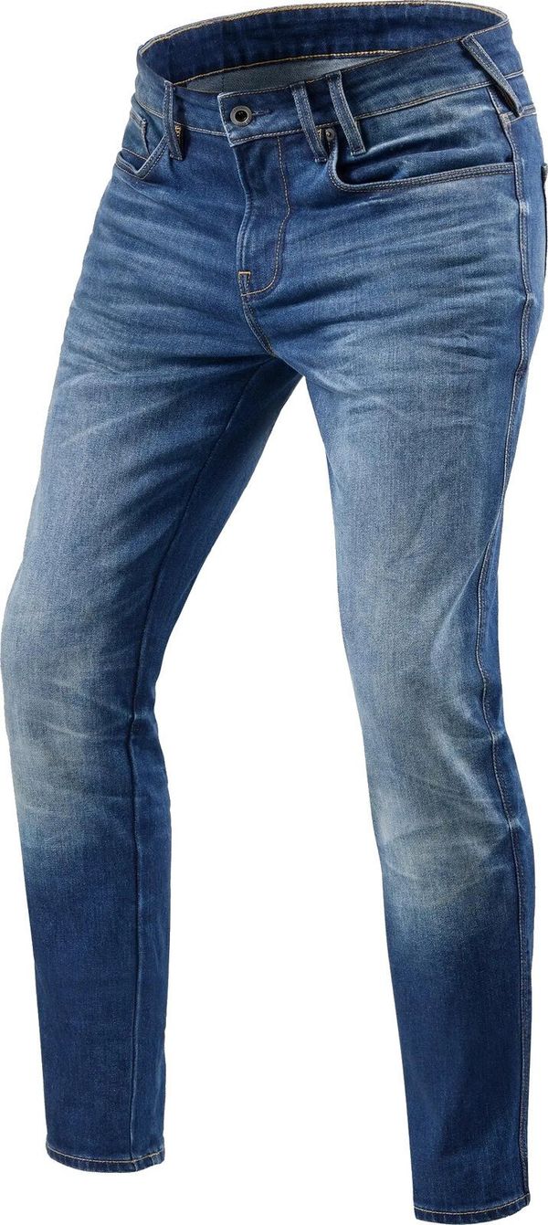 Rev'it! Rev'it! Jeans Carlin SK Medium Blue 34/34 Moto traperice