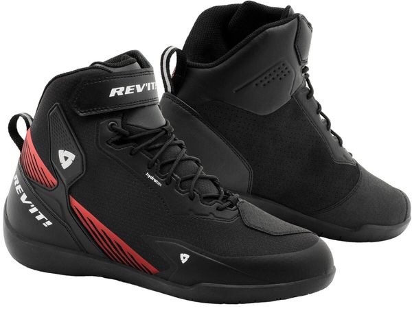 Rev'it! Rev'it! Shoes G-Force 2 H2O Black/Neon Red 43 Motociklističke čizme