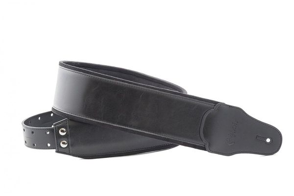 RightOnStraps RightOnStraps Bassman Kožnati remen za gitaru B-Charm Black
