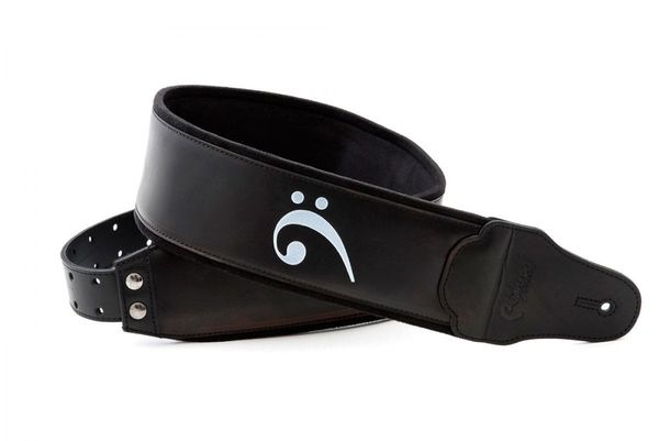 RightOnStraps RightOnStraps Bassman Kožnati remen za gitaru Fakey Black