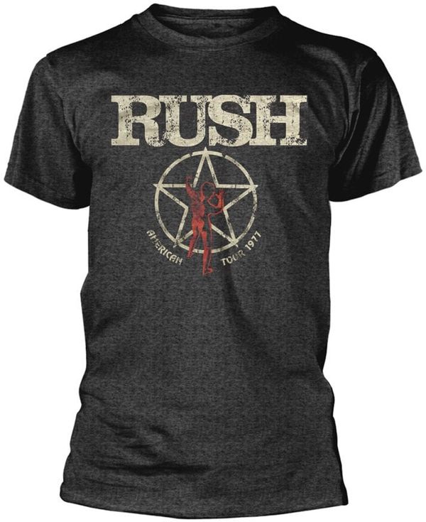 Rush Rush Košulja American Tour 1977 Grey 3XL