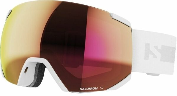 Salomon Salomon Radium ML White/Pink Skijaške naočale