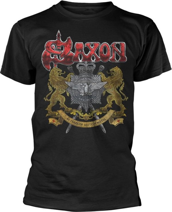 Saxon Saxon Košulja 40 Years Black M
