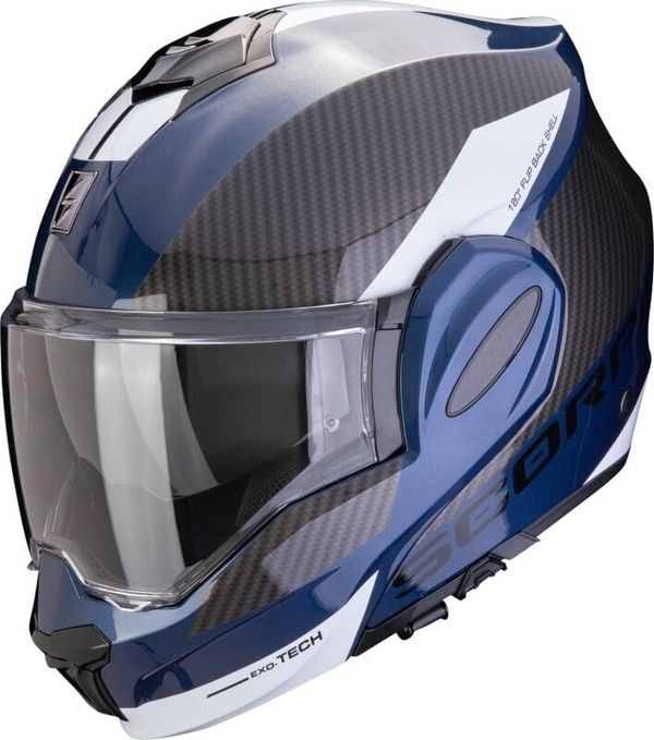 Scorpion Scorpion EXO-TECH EVO TEAM Blue/Black/White L Kaciga