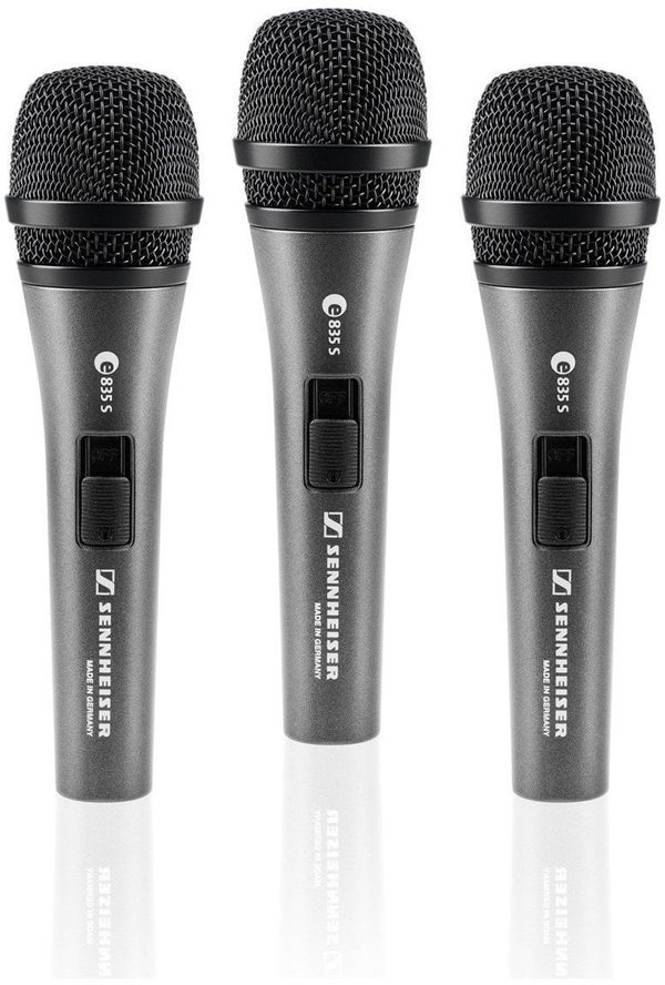 Sennheiser Sennheiser E835 S 3Pack Dinamički mikrofon za vokal