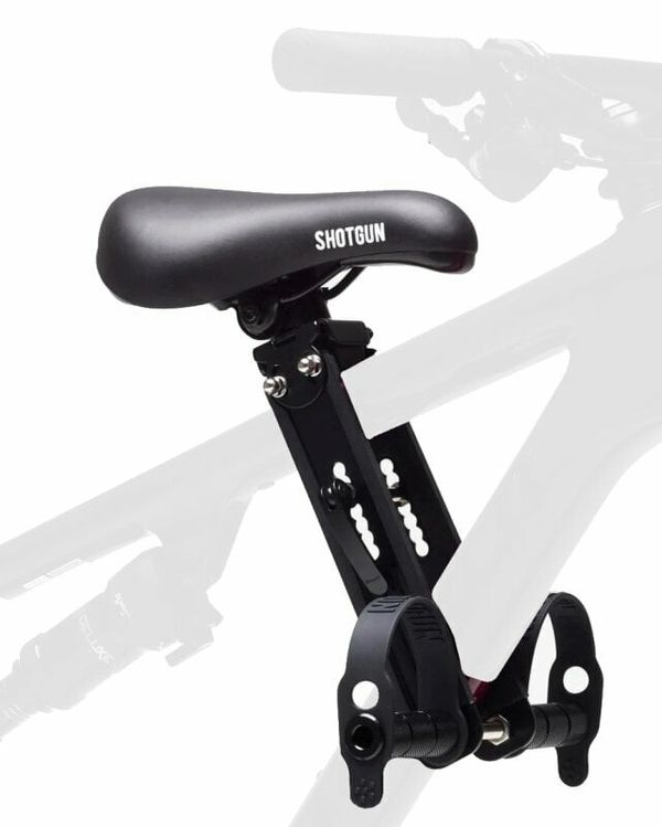 Shotgun Shotgun Child Bike Seat Black Dječja sjedalica i prikolica