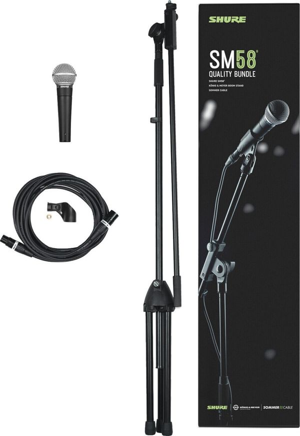 Shure Shure SM58 Quality Bundle Dinamički mikrofon za vokal