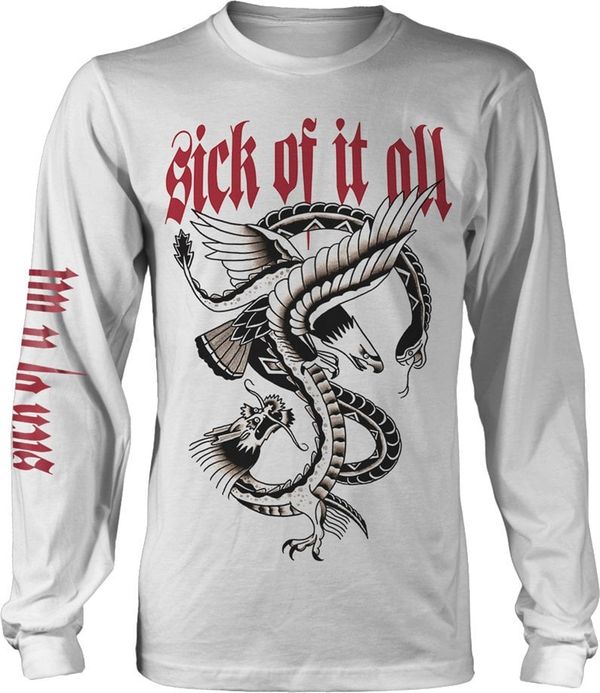 Sick Of It All Sick Of It All Košulja Eagle White 2XL