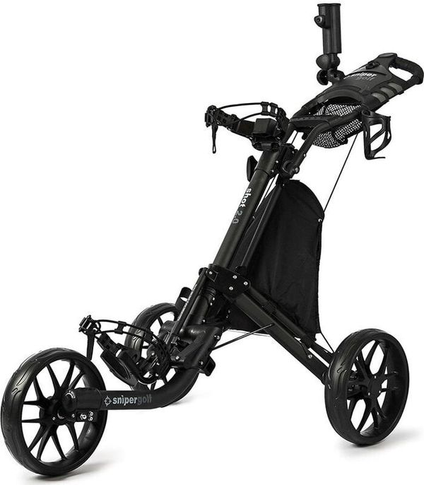 Snipergolf Snipergolf Shot 2.0 Black/Black Ručna kolica za golf
