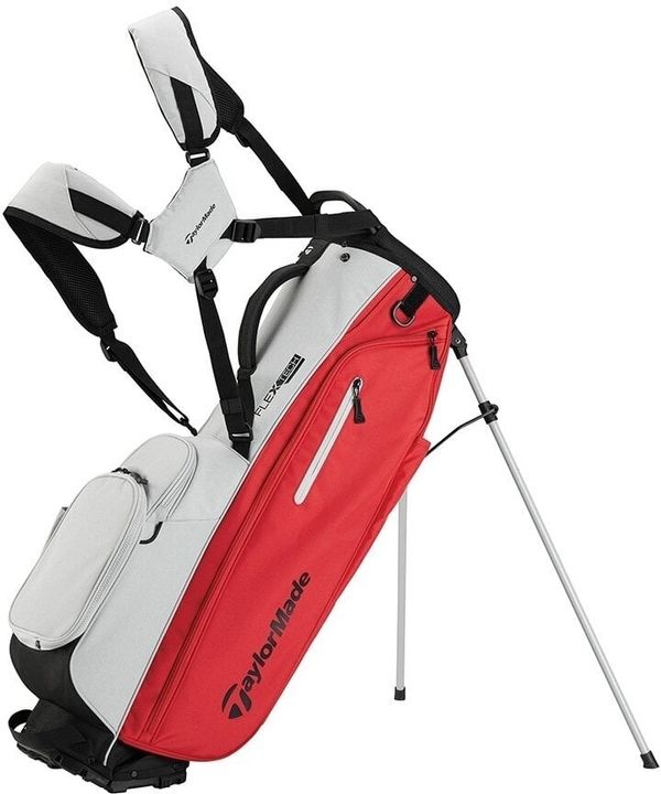 TaylorMade TaylorMade Flextech Silver/Red Golf torba