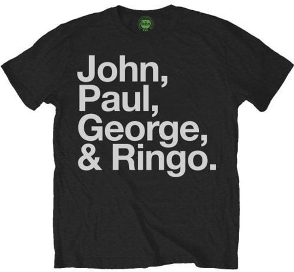 The Beatles The Beatles Košulja John, Paul, George & Ringo Unisex Black M