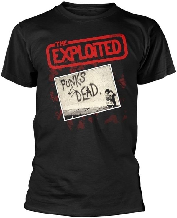 The Exploited The Exploited Košulja Punks Not Dead Black 2XL