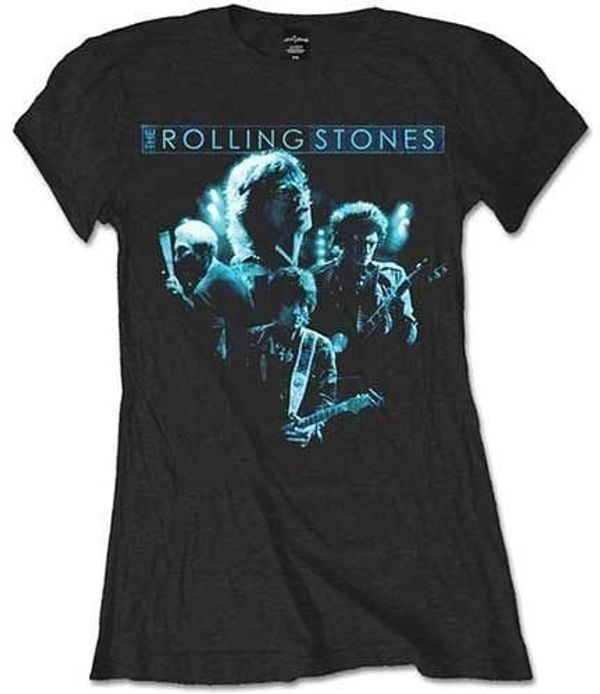 The Rolling Stones The Rolling Stones Košulja Band Glow Womens Black L