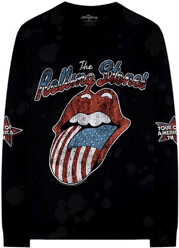 The Rolling Stones The Rolling Stones Košulja US Tour '78 Unisex Black S
