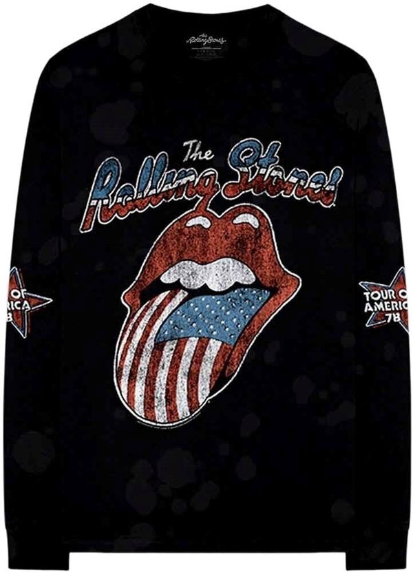 The Rolling Stones The Rolling Stones Košulja US Tour '78 Unisex Black XL