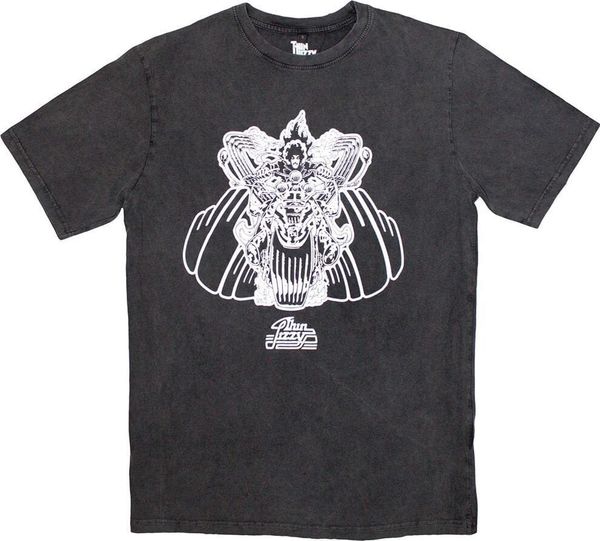 Thin Lizzy Thin Lizzy Košulja Rocker Stone Wash Unisex Charcoal Grey 2XL