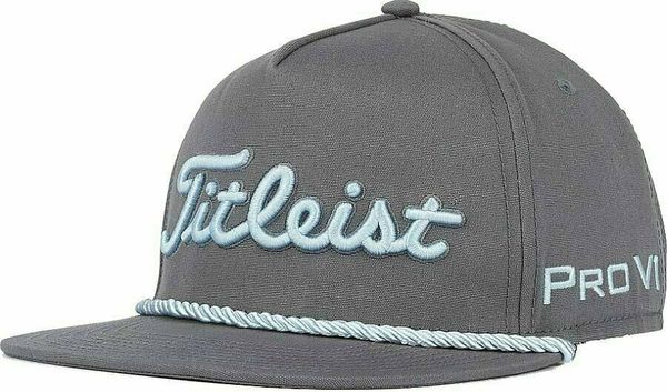 Titleist Titleist Tour Rope Flat Bill Charcoal/Sky UNI Šilterica
