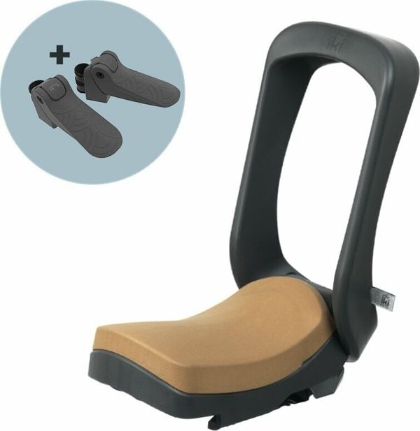 Urban Iki Urban Iki Junior Bike Seat Without Mounting Frame Bincho Black/Kurumi Brown Dječja sjedalica i prikolica