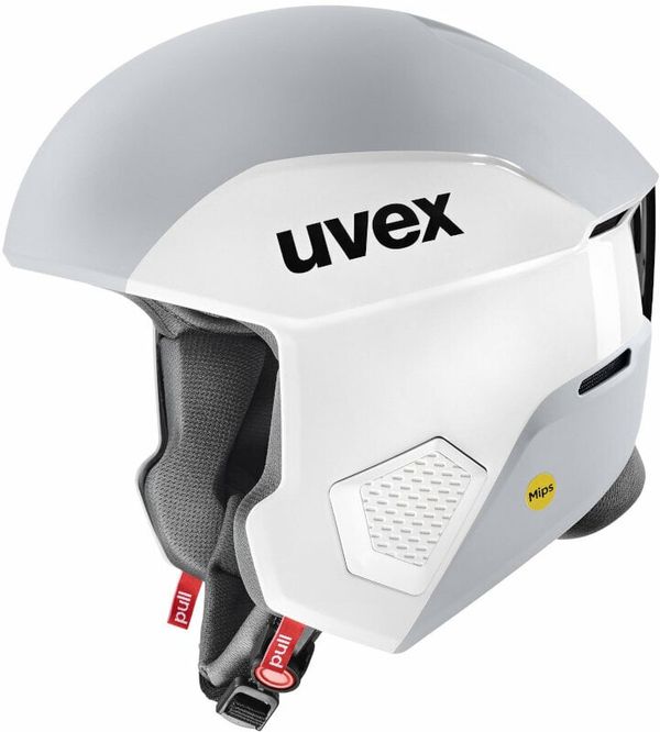 UVEX UVEX Invictus MIPS White/Rhino Mat 55-56 cm Skijaška kaciga
