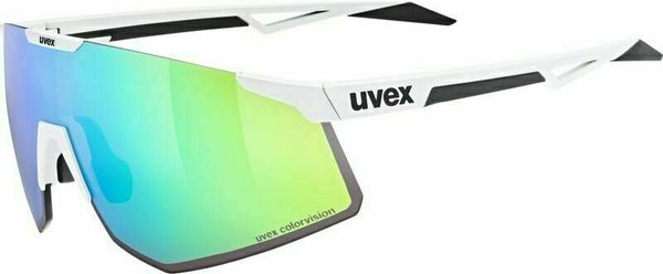 UVEX UVEX Pace Perform CV White Mat/Mirror Green Biciklističke naočale
