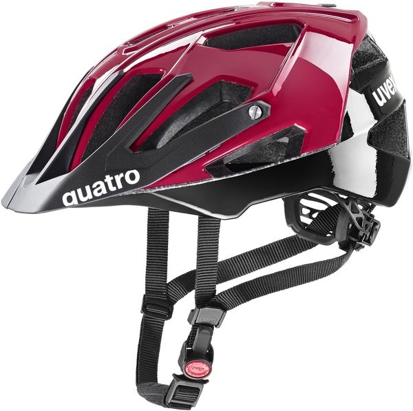 UVEX UVEX Quatro Red/Black 56-60 Kaciga za bicikl