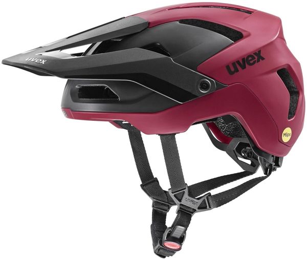 UVEX UVEX Renegade Mips Ruby Red/Black Matt 54-58 Kaciga za bicikl