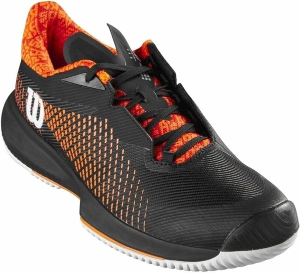 Wilson Wilson Kaos Swift 1.5 Mens Tennis Shoe Black/Phantom/Shocking Orange 45 1/3 Muška obuća za tenis