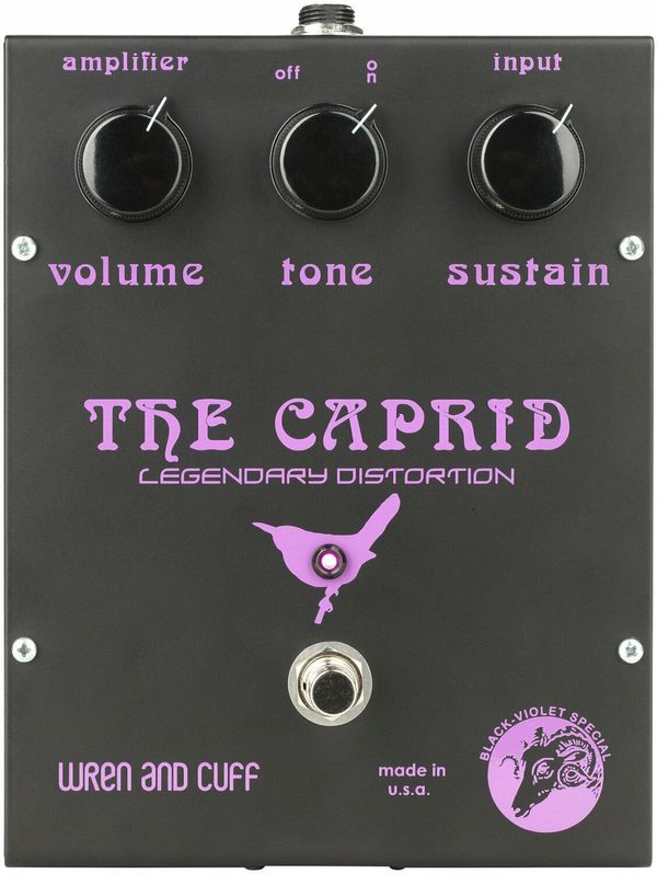 Wren and Cuff Wren and Cuff Caprid OG Black-Violet Fuzz