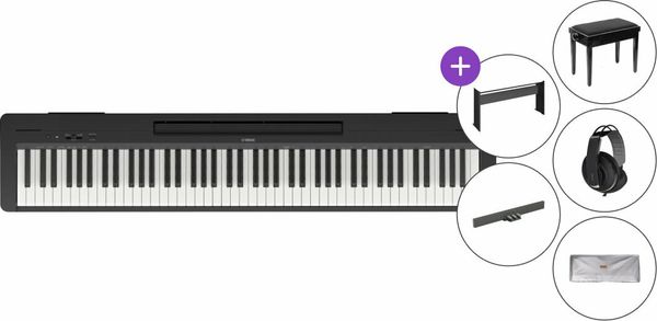Yamaha Yamaha P-145B Deluxe Cover SET Digitralni koncertni pianino