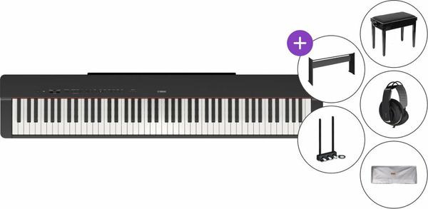 Yamaha Yamaha P-225B Deluxe Cover SET Digitralni koncertni pianino