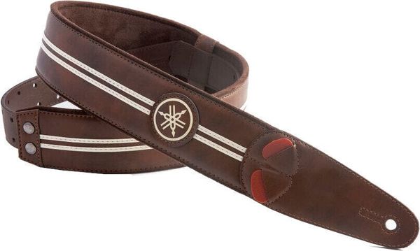 Yamaha Yamaha Race Kožnati remen za gitaru Race Brown