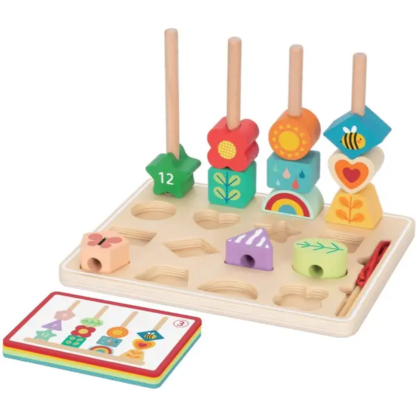 2Kids Toys 2Kids Toys Card Sorting Game Meadow aktivna igračka 18m+ 30 kom