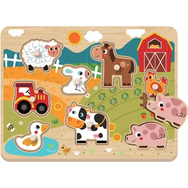 2Kids Toys 2Kids Toys Puzzle puzzle Farm 18m+ 9 kom
