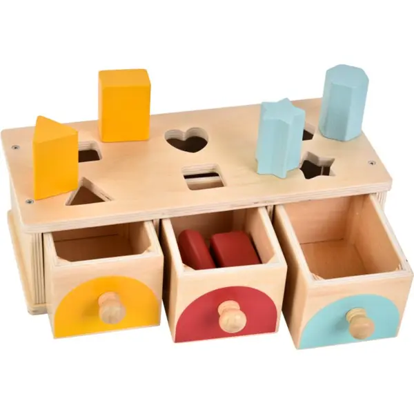 2Kids Toys 2Kids Toys Shape Sorting Box aktivna igračka 12m+ 10 kom