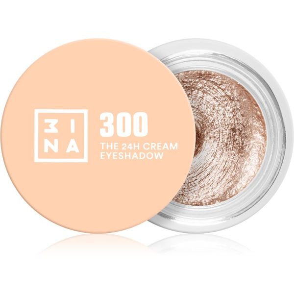 3INA 3INA The 24H Cream Eyeshadow kremasto sjenilo za oči nijansa 300 Pink nude 3 ml