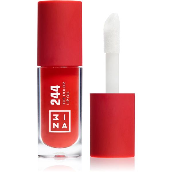 3INA 3INA The Color Lip Oil hidratantno ulje za usne nijansa 244 - Classic Rich Red, sheer 4 ml