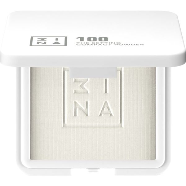 3INA 3INA The Setting Compact Powder transparentni puder u kamenu nijansa 100 11,5 g