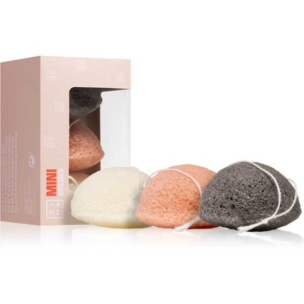 3INA 3INA Tools The Mini Konjacs nježna eksfolijacijska spužvica 3 kom