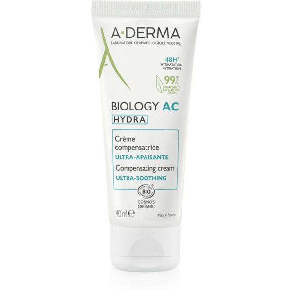 A-Derma A-Derma Biology hidratantna i umirujuća krema s 48-satnim učinkom 40 ml