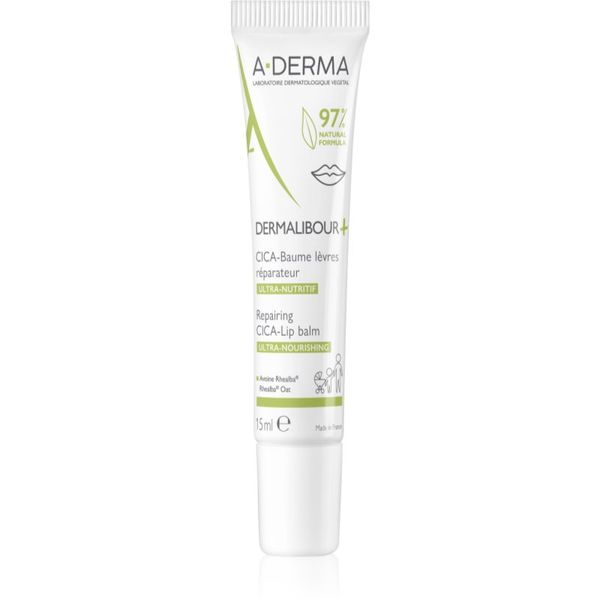 A-Derma A-Derma Dermalibour+ balzam za usne 15 ml