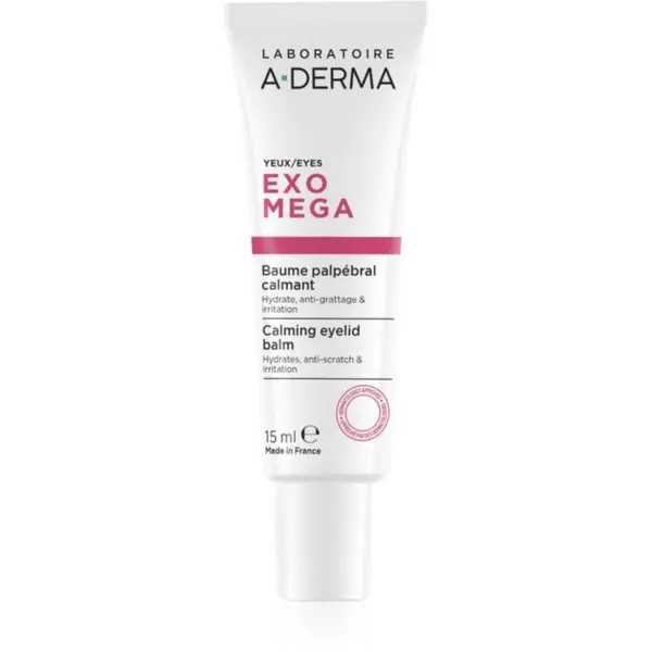 A-Derma A-Derma Exomega Calming Eyelid Balm umirujuća krema za okoloočno područje 15 ml
