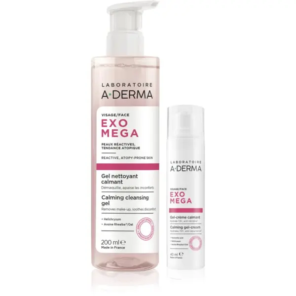 A-Derma A-Derma Exomega Calming Set set za suhu i atopičnu kožu lica