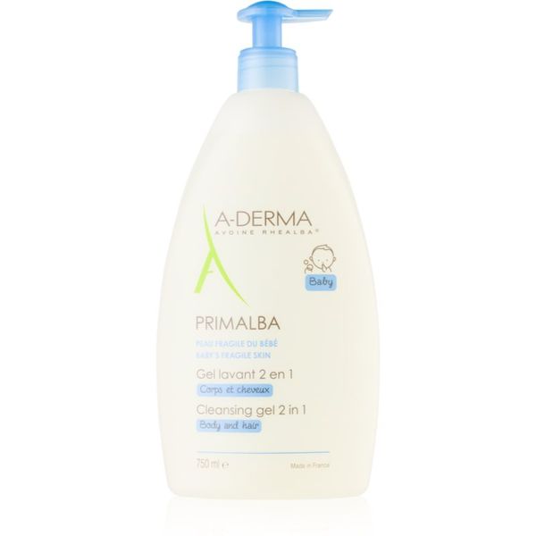 A-Derma A-Derma Primalba Baby gel za pranje tijela i kose za djecu 750 ml