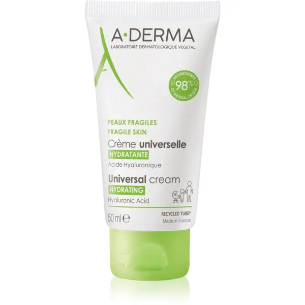 A-Derma A-Derma Universal Cream univerzalna krema s hijaluronskom kiselinom 50 ml