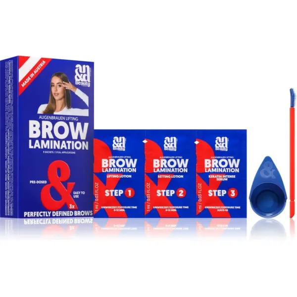 A.N.D. Beauty A.N.D. Beauty Brow Lamination Kit set za oblikovanje obrva